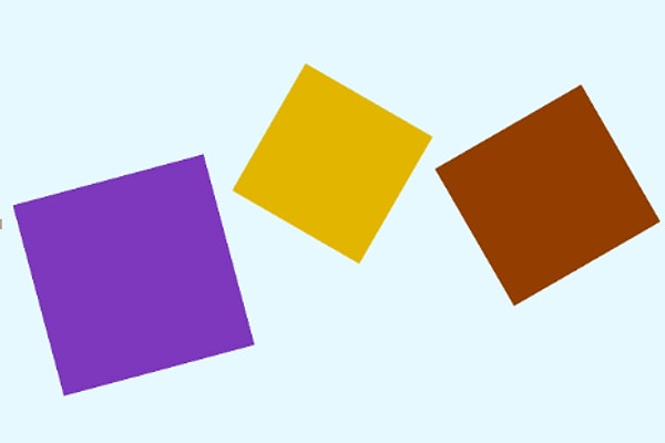 5. А что скажете по поводу этих квадратов?