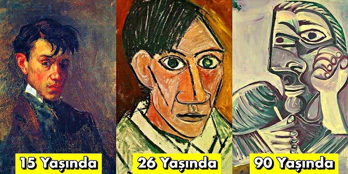 Kubizm In Oncusu Dahi Ressam Pablo Picasso Nun 15 Yasindan 92 Yasina Kadar Cizdigi Portrelerin Evrimi Onedio Com