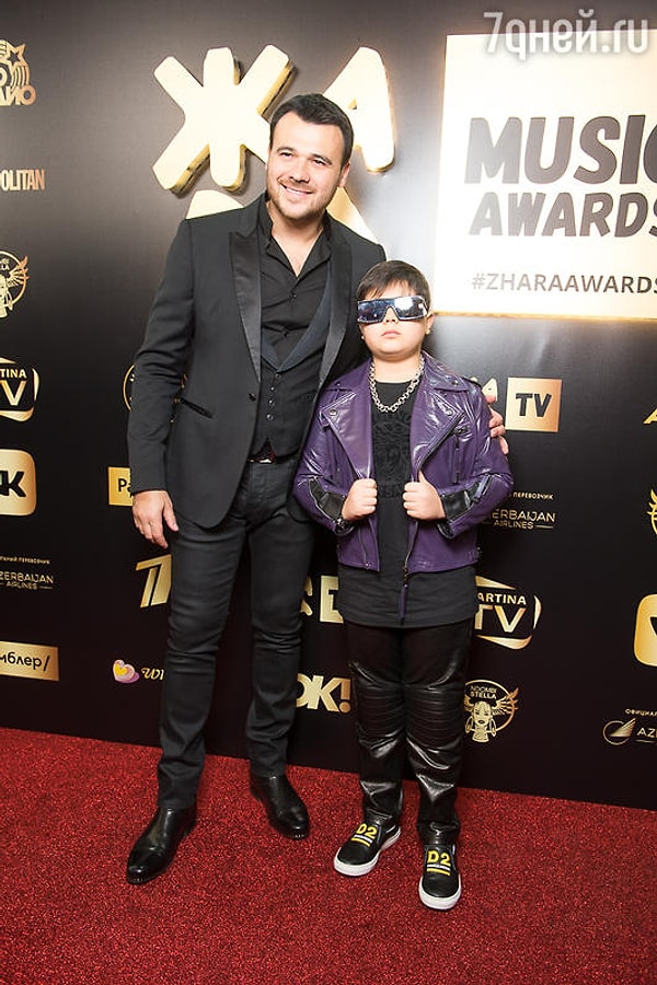 3. Эмин Агаларов с сыном