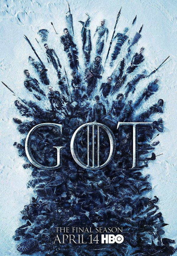 5. Game of Thrones 8. sezon posteri yayınlandı!