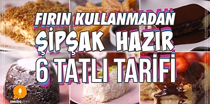 Fırınsızlık Sizi Tatlı Yemekten Mahrum Bırakmasın! Fırın Kullanmadan Şipşak Hazır 6 Tatlı Tarifi