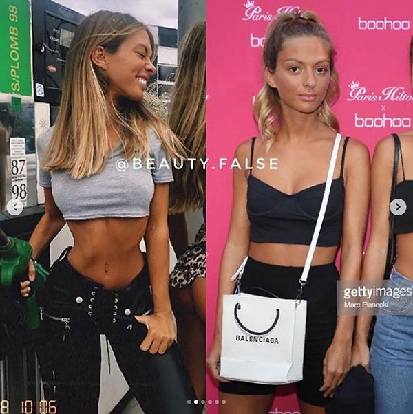 17. Когда переборщила, уменьшая талию в фотошопе