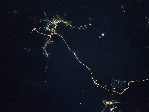 21. И в качестве БОНУСА: Крымский мост через Керченский пролив ❤️