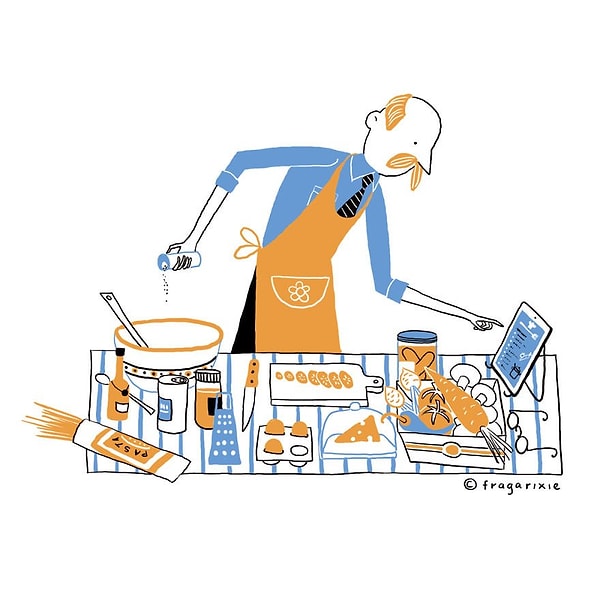 9. А вы заметили, что уже никто не запоминает рецепты, как это было раньше?