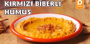 Humusa Bambaşka Bir Dokunuş Yaptık! Kırmızı Biberli Humus Nasıl Yapılır?