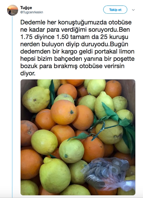 "Tugcenrkeskn" isimli Twitter kullanıcısı da son günlerdeki ruhumuzu bunaltan olayların üstüne gözlerimizden kalpler çıkartan bu tweet'i attı. Küçük de olsa bazı şeylerin çok çok değerli olduğunu bizlere gösterdi.