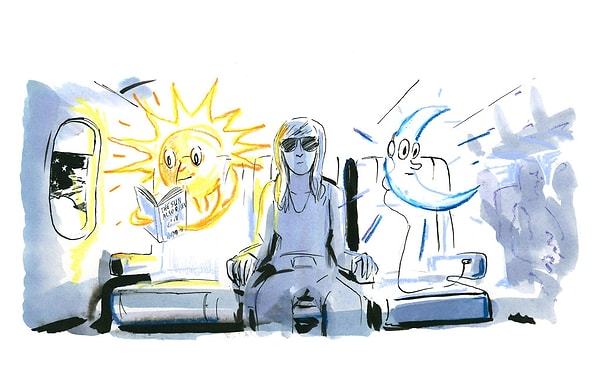 6. Что сбивается, когда происходит джетлаг?