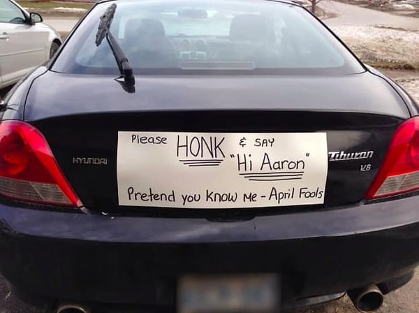 8. Любящая жена, которая подарила своему мужчине минуту славы на 1 апреля: