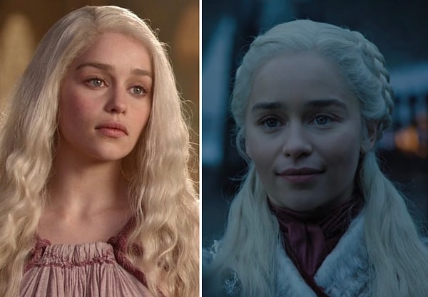 2. Дейенерис Таргариен поняла, что с распущенными волосами взрослой женщине, а тем более матери драконов, ходить уже просто неприлично.