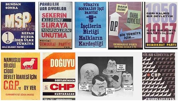 10. Türkiye'de seçimler genellikle yüksek tansiyonlu geçmiştir! 1970'li yıllara hangi siyasi iki liderin rekabeti damgasını vurdu dersin?