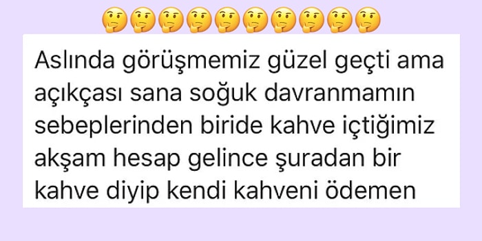 İlk Buluşmada Sadece Kendi İçtiği Kahveyi Ödeyen Adam İnsanları İkiye Böldü