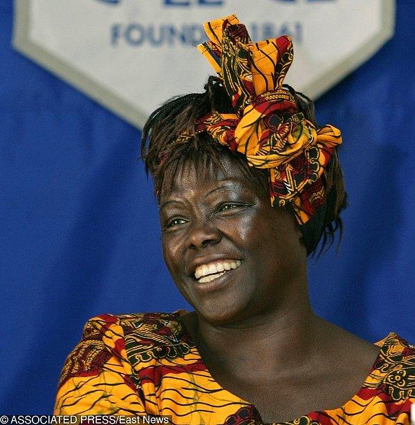 1. Çevreci aktivist ve Nobel Barış Ödülü'nü kazanan ilk Afrikalı Wangari Maathai (1940-2011)