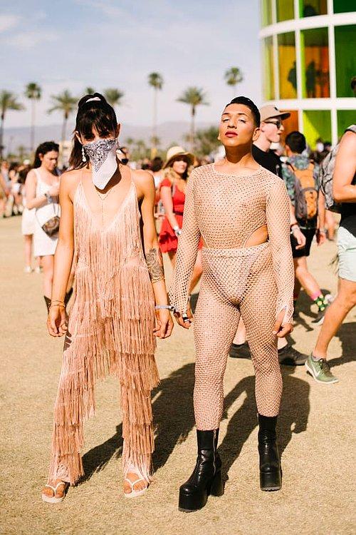 Modaya Taraf Veren Coachella Şenliği İç Çamaşırı ve Bikinileri Birer Kıyafet Trendi Hale Getiriyor