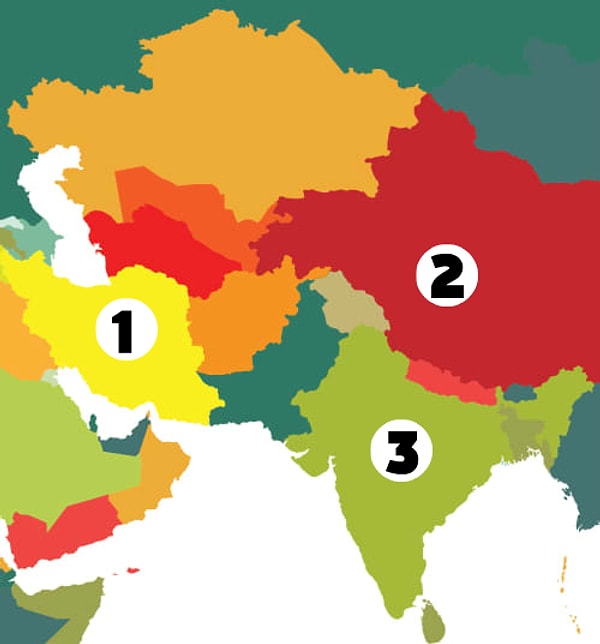 7. Найдите Индию: