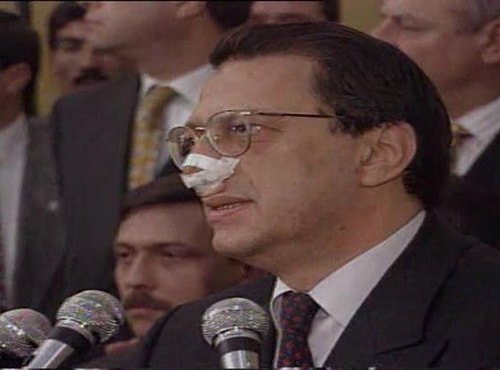 1996, Mesut Yılmaz Budapeşte saldırısı