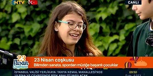 23 Nisan Ulusal Egemenlik ve Çocuk Bayramında Gelecekteki Hayalini Anlatan Öğrenci: 'Belki Alman Vatandaşı Olurum'