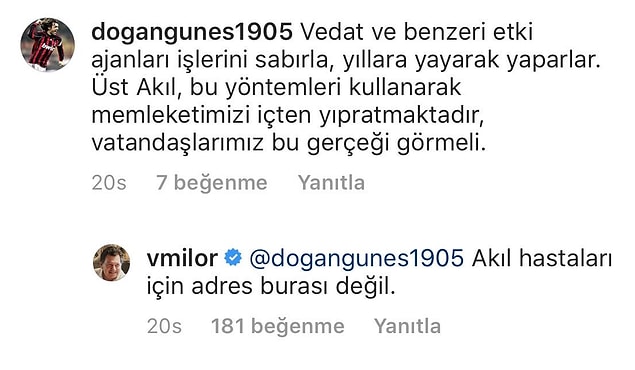 Çok haklısın Vedat Abi!