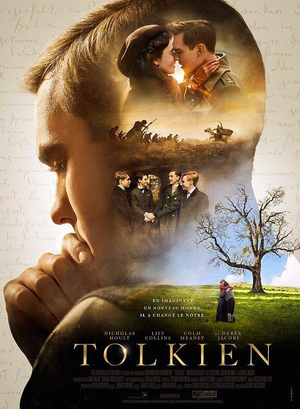 6. The Hobbit ve The Lord of the Rings serilerinin usta yazarı J.R.R. Tolkien’ın yaşamını ve Orta Dünya’yı yaratma sürecini konu alan, Nicholas Hoult ve Lily Collins’li Tolkien biyografisinden yeni bir afiş yayınlandı.