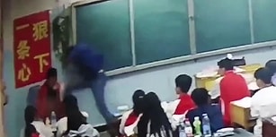 Acımasız Öğretmen, Sınıfın Ortasında Öğrencileri Tekme Tokat Dövdü!