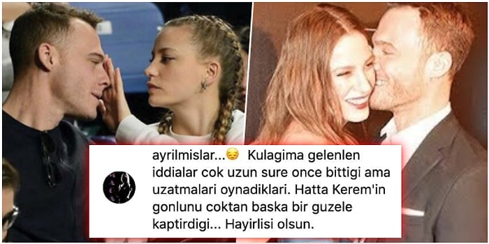 4 Yıllık Büyük Aşkta İddiaların Ardı Arkası Kesilmiyor! Serenay Sarıkaya ile Kerem Bürsin Gerçekten Ayrıldı mı?