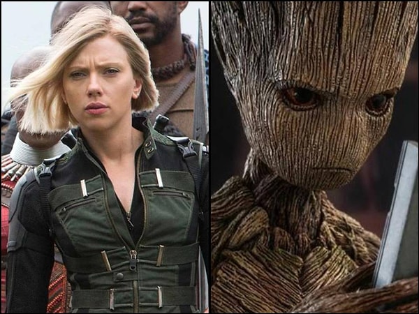 5. Кто выжил: Чёрная вдова или Грут?