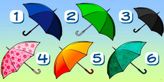 Тест: Выберите зонтик, а мы расскажем о тайнах личности, которые вы скрываете от окружающих