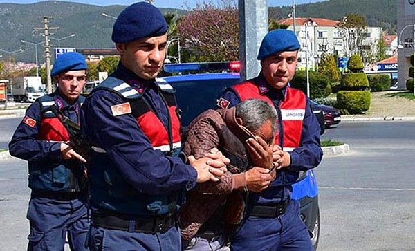Jandarma ekipleri, okuldan ayrılan Tuncay Ç.'yi, Ula'da yakalayarak gözaltına aldı.