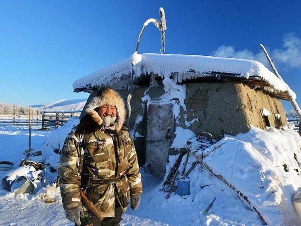 8. Где находится Оймякон, известный своими морозами?