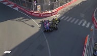 Bakü'de F1 Tarihine Geçen Kaza