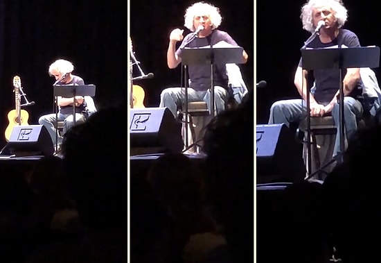 Konserden 2 Saat Önce Annesinin Vefat Haberini Alan İranlı Şarkıcı Mohsen Namjoo, Sahnede Şarkı Söylerken Ağlamaya Başladı!
