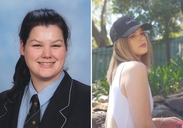 4. "Моя подружка. На фото слева ей 16, а на другом - 20"