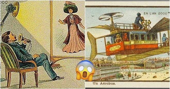 Puro Kutularına ve Kartpostallara Çizilen Gelecek: 100 Yıl Önce İnsanlar Günümüzü Nasıl Hayal Ediyordu?