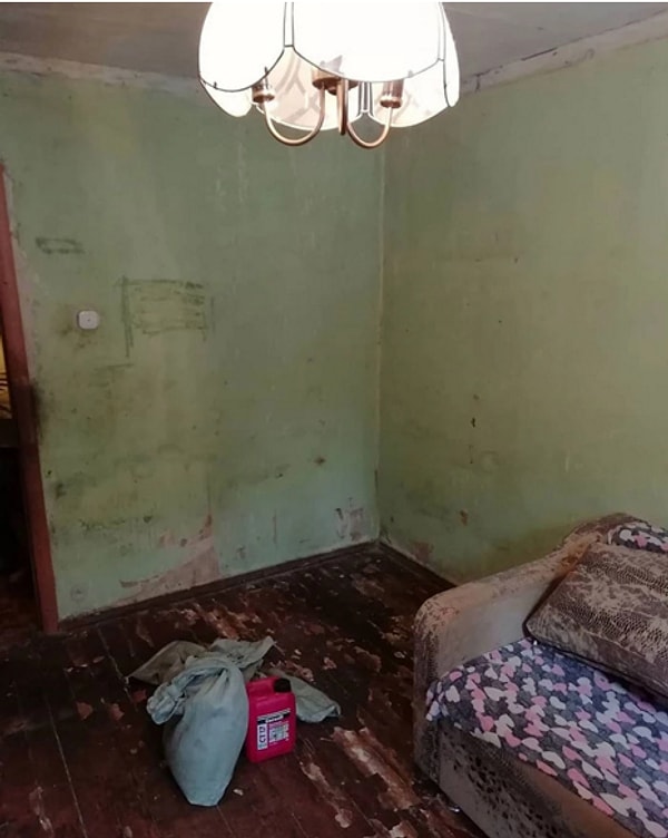 3. Вот в таком состоянии дом находился до ремонта.