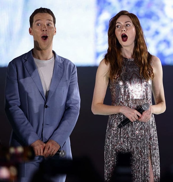 30. и удивление от Бенедикта Камбербэтча и Карен Гиллан