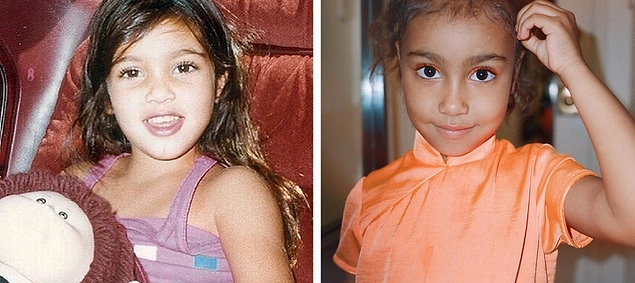 Kim Kardashian ve North West