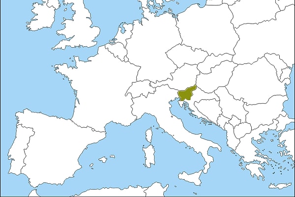 3. Какая страна обозначена желтым цветом?