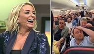 Saba Tümer, Uçaktan Video Paylaştı: 'Torpilli Bir Yolcu İçin Yaşlı Bir Kadını Zorla İndirdiler'