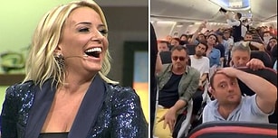 Saba Tümer, Uçaktan Video Paylaştı: 'Torpilli Bir Yolcu İçin Yaşlı Bir Kadını Zorla İndirdiler'