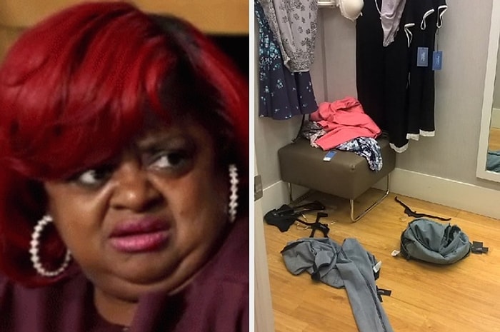 Фотографии, снятые в кабинках магазинов, после которых многим людям хочется запретить посещать бутики