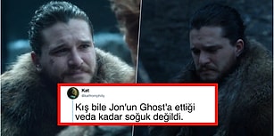 Game of Thrones'un Son Bölümünde Jon Snow'un Verdiği Karardan Sonra Tepkilerini Tweetleriyle Gösteren İzleyiciler