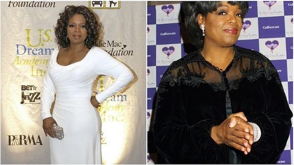 4. Однажды Опра потолстела до 90 кг!