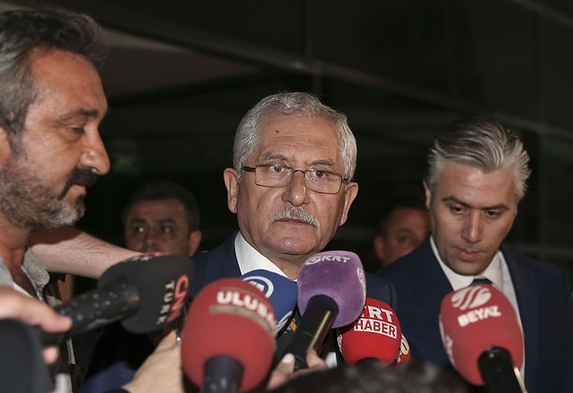 YSK Başkanı Güven 'Kararları yazılı olarak ilettik. Söyleyeceklerim bu kadar' dedi.
