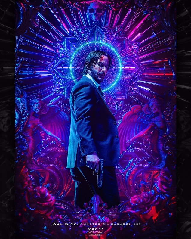 15. John Wick: Chapter 3 - Parabellum filminden bir poster yayınlanandı.