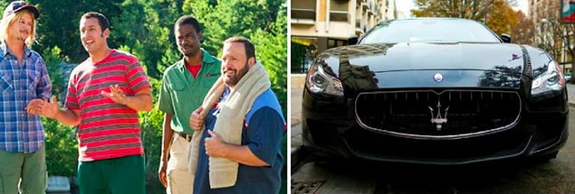 20. 4 tane Maserati - 1 milyon dolar