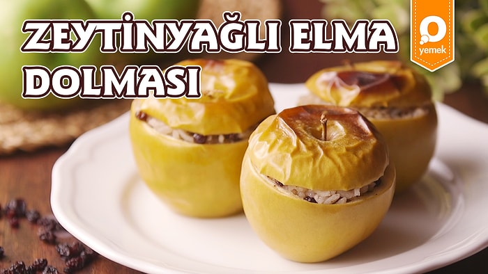 Bu Tarifle Misafirlerinizi Şaşırtmaya Ne Dersiniz? Zeytinyağlı Elma Dolması Nasıl Yapılır?