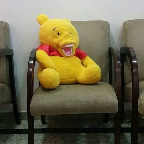 9. Зубастый Винни Пух