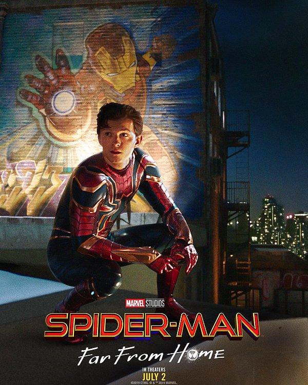 14. 5 Temmuz'da vizyona girecek olan Spider-Man: Far From Home’dan yeni bir poster yayınlandı.