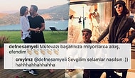 Aşklarıyla Herkesi Kıskandıran Cem Yılmaz ve Defne Samyeli'nin Instagram'da Tatlı Tatlı Flörtleştikleri Paylaşımları
