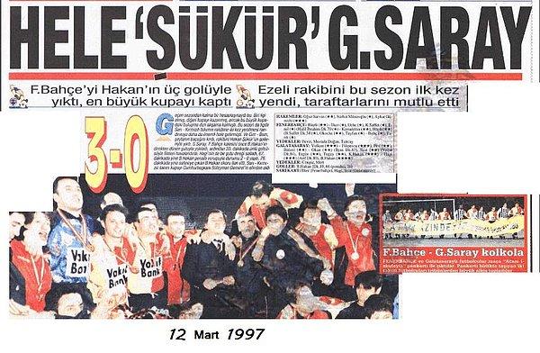 1. Cumhurbaşkanlığı Kupası / 1996