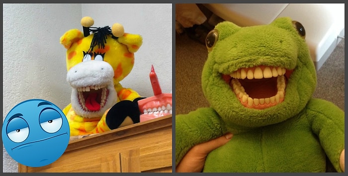 Как в фильмах ужасов: Игрушки в стоматологических клиниках, от которых бросает в дрожь